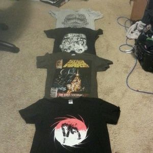 Nerdy Gamer Star Wars Shirt Bundle