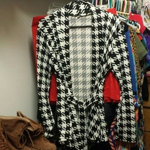 Houndstooth Cotton Wrap