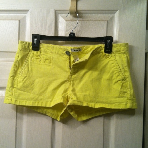 Yellow Express shorts