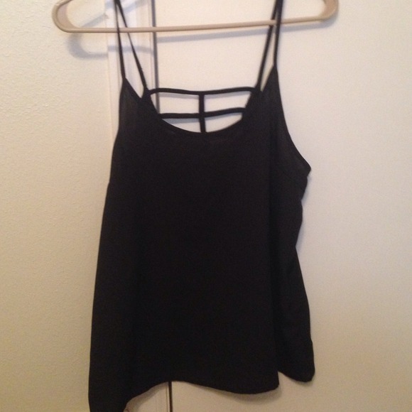 black tank top