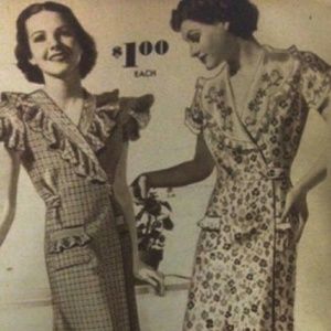 **Sold**⬇1920's retro vintage Maxi Dress