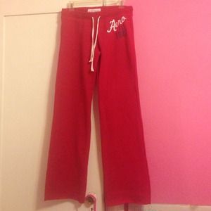 Hot pink sweats