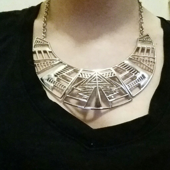 Silver Statement Necklace