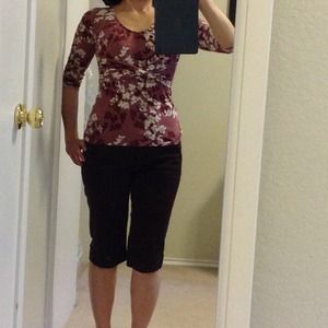 Bundle top and cropped pant