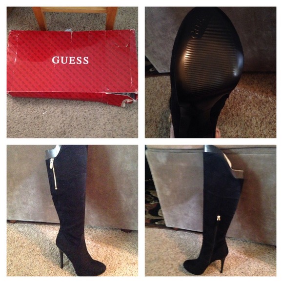 🚙 🎉 MOVING SALE 🎉 Knee High Boots Guess Verina