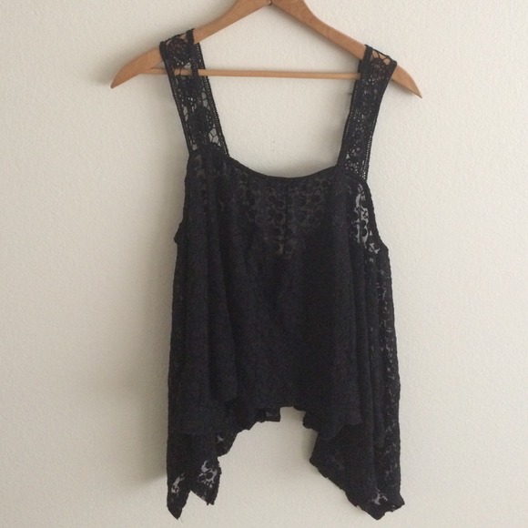 Staring at Stars UO Flowy High/Low Tank Top