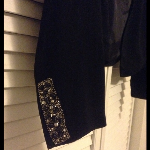 H&M sequin black blazer, small, new with tags - Picture 3 of 4