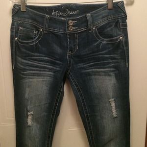 Slim bootcut stretch  jeans