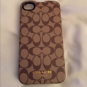 4s coach iPhone case