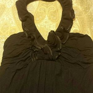 Ruffle Halter Top