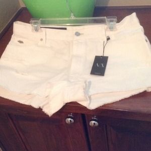 A/X Exchange size 14, white shorts.