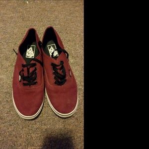 Maroon Vans