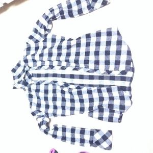 Black plaid flannel