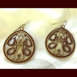 Bronze earings