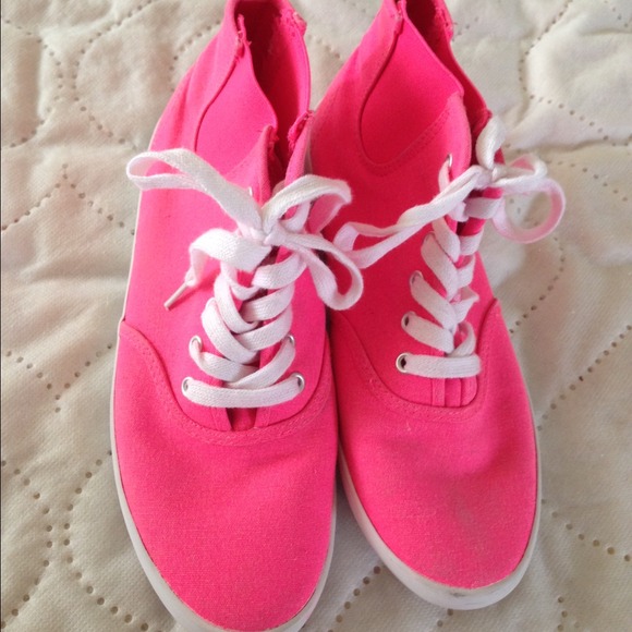H&M Pink High Tops.