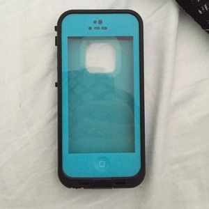 Blue Life Proof case for iPhone 5