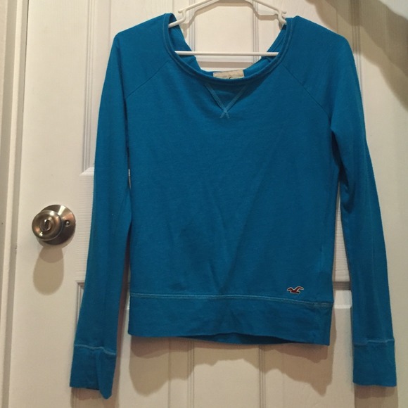 bright blue shirt for hollister