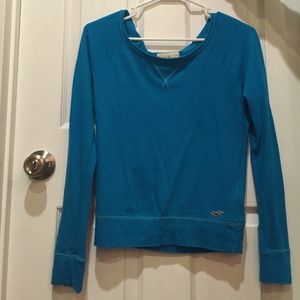 bright blue shirt for hollister