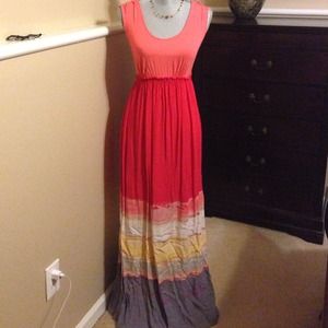 Long tank style dress