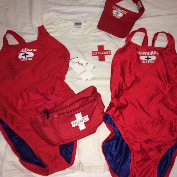 Lifeguard pack and Visor only!