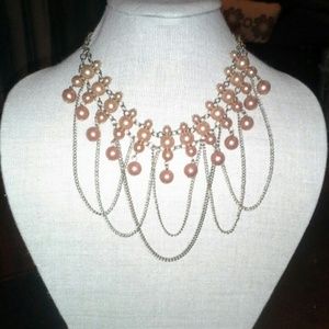 Blush necklace