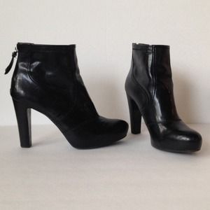 Franco Sarto Black Boots