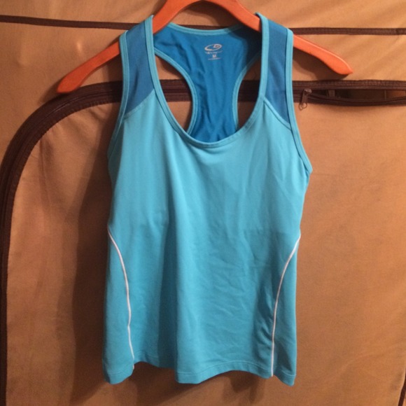 Champion Tops Champion Blue Workout Tank Top Poshmark