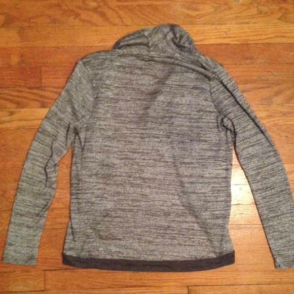 🚫SOLD🚫 Gray Draped Cardi - Picture 2 of 2