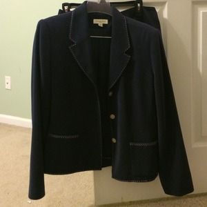 Amanda Smith 3 piece navy suit