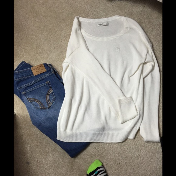 White sweater
