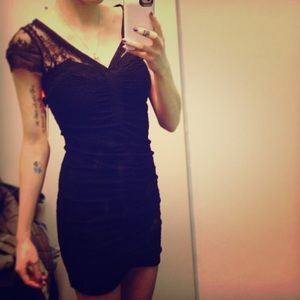 Black Free People Lace Dress - GORGEOUS!