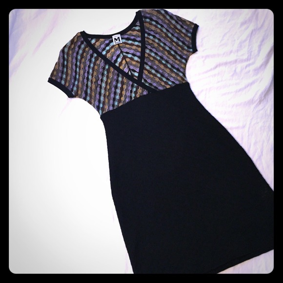 M Missoni V-Neck Dress