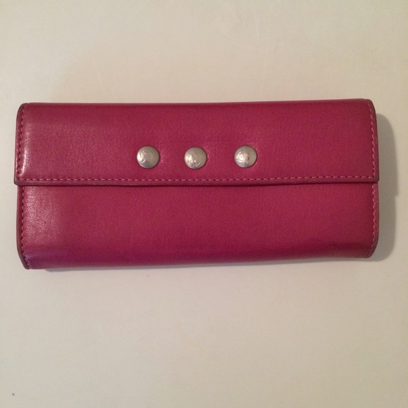 Armani Exchange leather wallet.