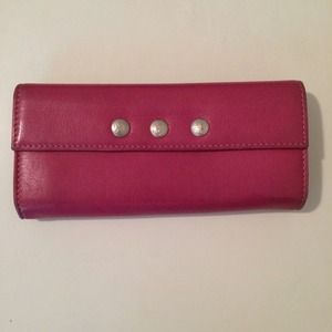 Armani Exchange leather wallet.