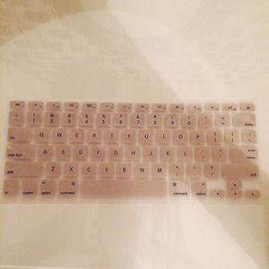 Gold Glitter Keyboard Skin