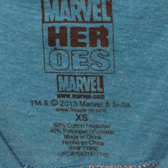 Marvel super hero shirt! - Picture 2 of 2