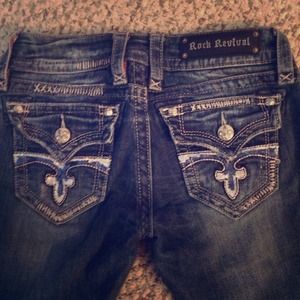 SOLD - Rock Revival Jeans, size 26 long