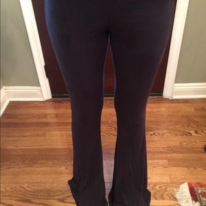 Brandy Melville suede like bottom flare