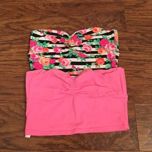 Victoria's Secret pink bandeaus