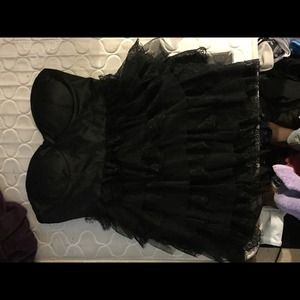 Black Short Tutu Dress