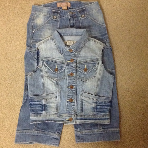 7minutes of pants and vest
