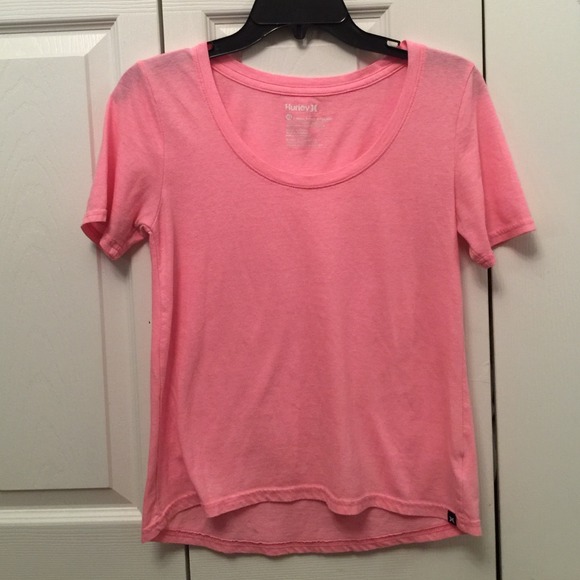 Pink Hurley shirt