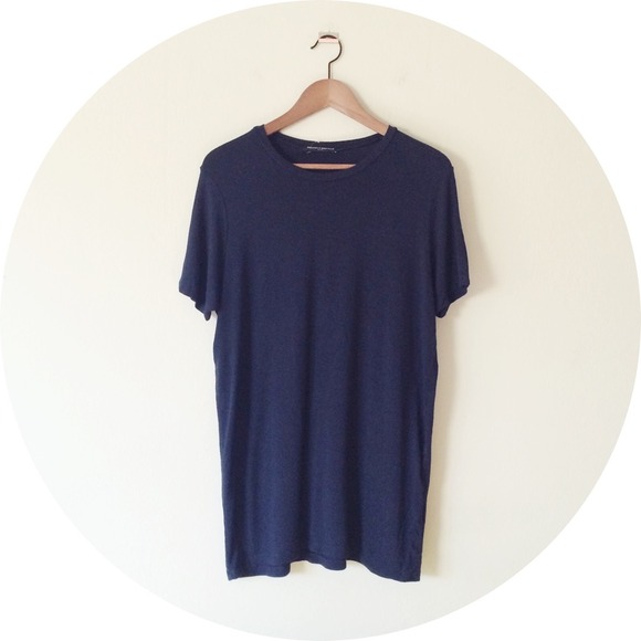 💌SOLD💌 Brandy Melville Luana Dress in Navy Blue - Picture 2 of 3