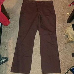Brown slacks