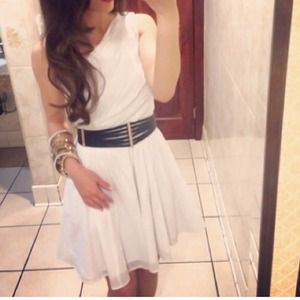 White Express dress