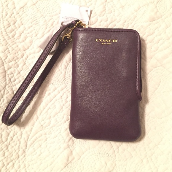 Coach Universal Phone Wristlet