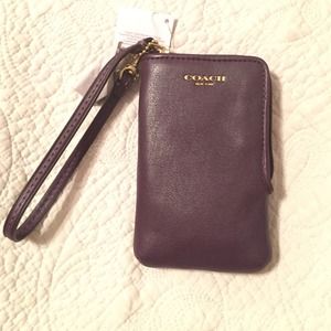 Coach Universal Phone Wristlet
