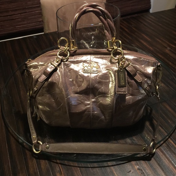 Coach Metallic Bag