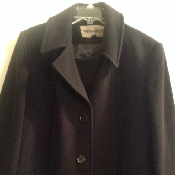 ♠️Retro Black Pea Coat!♠️Mantello!😻❌FINAL PRICE❌ - Picture 2 of 4