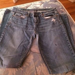 Aeropostale balls skinny jeans!!